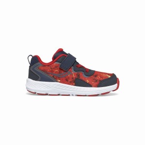 Kids' Saucony Flash 3.0 A/C Jr. Sneaker Running Shoes Navy / Orange | Australia S01965-M09