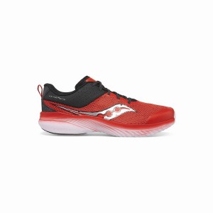 Kids' Saucony Jay's Kinvara 14 Running Shoes Black / Red | Australia S35879-Z65