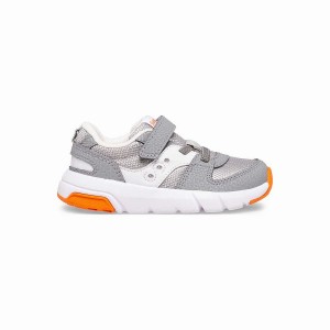 Kids' Saucony Jazz Lite 2.0 Sneaker Running Shoes Grey | Australia S73529-K80