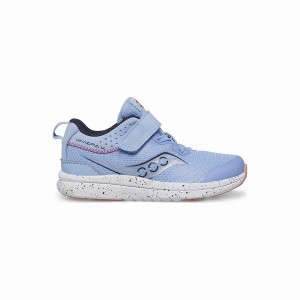 Kids' Saucony Kinvara 14 A/C Jr. Sneaker Running Shoes Light Blue | Australia S56429-B42