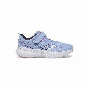 Kids' Saucony Kinvara 14 A/C Sneaker Running Shoes Light Blue | Australia S90823-U65