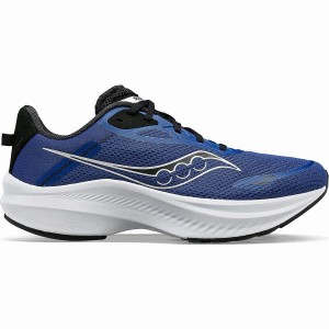 Men's Saucony Axon 3 Running Shoes Indigo / Black | Australia S26439-K07