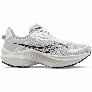 Men's Saucony Axon 3 Running Shoes White / Black | Australia S23501-W56