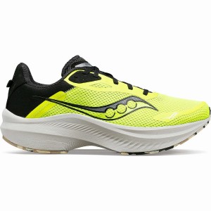 Men's Saucony Axon 3 Running Shoes Yellow / Black | Australia S35928-R63