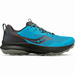 Men's Saucony Blaze TR Running Shoes Blue / Black | Australia S85726-D34