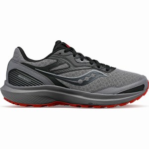 Men's Saucony Cohesion TR16 Running Shoes Grey / Burgundy | Australia S80647-Y81