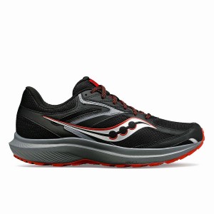 Men's Saucony Cohesion TR17 Running Shoes Black / Orange | Australia S02138-H56