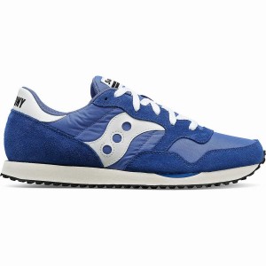 Men's Saucony DXN Trainer Sneakers Blue / White | Australia S63941-W13