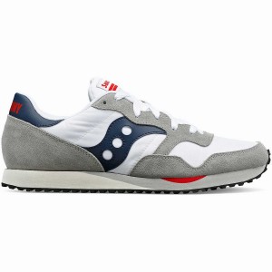 Men's Saucony DXN Trainer Sneakers White / Navy | Australia S34768-F69