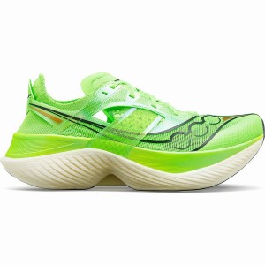 Men's Saucony Endorphin Elite Running Shoes Green | Australia S85610-H31