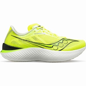 Men's Saucony Endorphin Pro 3 Running Shoes Yellow | Australia S71354-G83