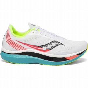 Men's Saucony Endorphin Pro Running Shoes White | Australia S21753-R84