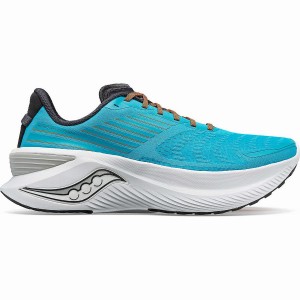 Men's Saucony Endorphin Shift 3 Running Shoes Blue / Black | Australia S18450-T49