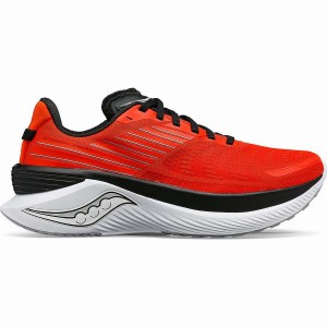 Men's Saucony Endorphin Shift 3 Running Shoes Red / Black | Australia S24368-Y62