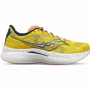 Men's Saucony Endorphin Speed 3 Running Shoes Yellow | Australia S68940-C96