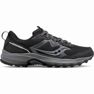 Men's Saucony Excursion TR16 Trail Running Shoes Black / Grey | Australia S94067-M02