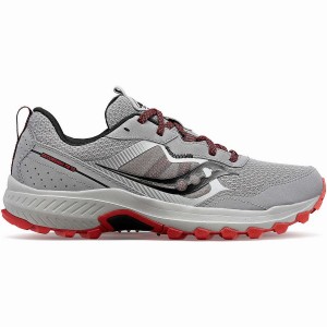 Men's Saucony Excursion TR16 Trail Running Shoes Grey / Orange | Australia S37206-A26