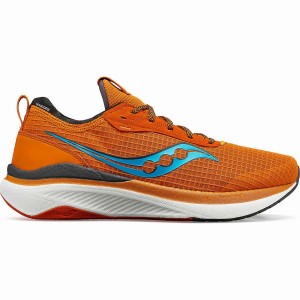 Men's Saucony Freedom Crossport Running Shoes Orange | Australia S91725-Z32