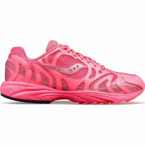 Men's Saucony Grid Azura 2000 Party Pack Sneakers Pink | Australia S63485-G43