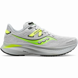 Men's Saucony Guide 16 Running Shoes Grey / Green | Australia S06149-W46