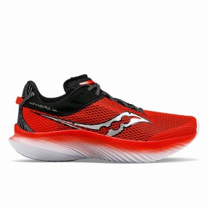 Men's Saucony Jay's Kinvara 14 Running Shoes Red / Black | Australia S53047-K12