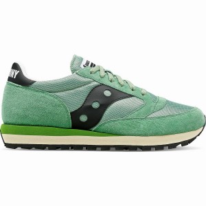 Men's Saucony Jazz 81 Sneakers Green / Black | Australia S45928-J20