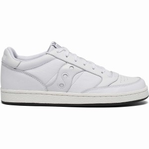 Men's Saucony Jazz Court Sneakers White / White | Australia S04817-R76