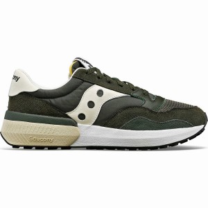 Men's Saucony Jazz NXT Sneakers Green / Cream | Australia S94615-N67