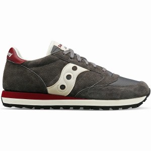 Men's Saucony Jazz Original Premium Sneakers Grey | Australia S40538-H67