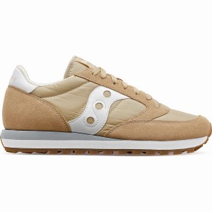 Men's Saucony Jazz Original Sneakers Beige / White | Australia S01985-A29