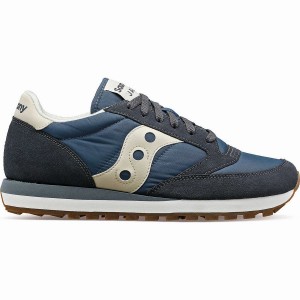 Men's Saucony Jazz Original Sneakers Navy / Cream | Australia S17820-X68