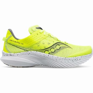 Men's Saucony Kinvara 14 Running Shoes Yellow / Black | Australia S40678-S87