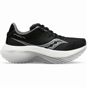 Men's Saucony Kinvara Pro Running Shoes Black / White | Australia S07956-J13