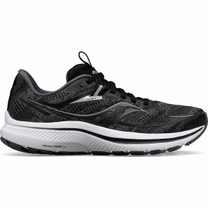 Men's Saucony Omni 21 Running Shoes Black / White | Australia S20783-Q57