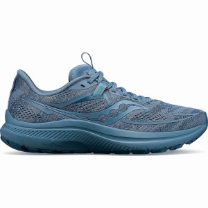 Men's Saucony Omni 21 Running Shoes Blue | Australia S85037-L43