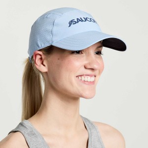 Men's Saucony Outpace Hats Blue | Australia S65018-V93