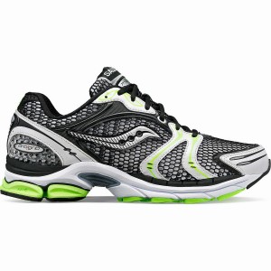 Men's Saucony ProGrid Triumph 4 Sneakers Black / Silver | Australia S43912-M36