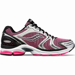 Men's Saucony ProGrid Triumph 4 Sneakers Pink / Silver | Australia S87921-B28