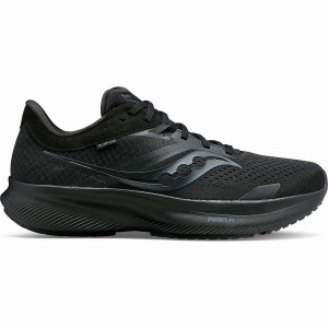 Men's Saucony Ride 16 Running Shoes Black | Australia S72045-C60