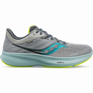 Men's Saucony Ride 16 Running Shoes Grey | Australia S14950-N73