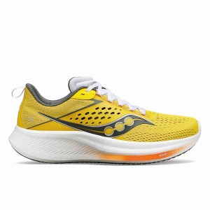 Men's Saucony Ride 17 Running Shoes Yellow | Australia S96738-S20