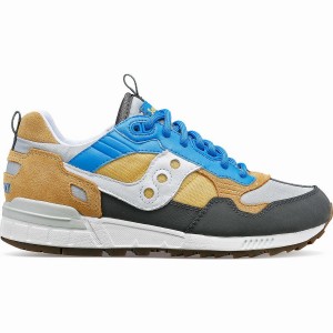 Men's Saucony Shadow 5000 Outdoor Sneakers Navy / Brown | Australia S47810-S79