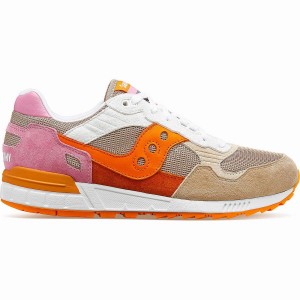 Men's Saucony Shadow 5000 Sneakers Brown / Orange | Australia S64501-Q17