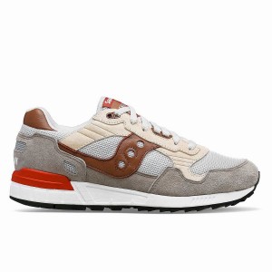 Men's Saucony Shadow 5000 Sneakers Grey / Brown | Australia S12978-W48