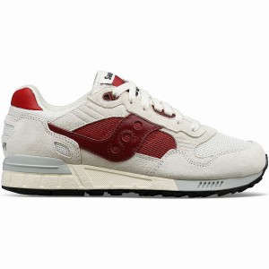 Men's Saucony Shadow 5000 Sneakers White / Red | Australia S50318-L91