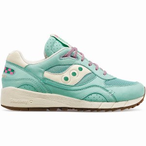 Men's Saucony Shadow 6000 Earth Citizen Sneakers Light Turquoise / White | Australia S97182-M25