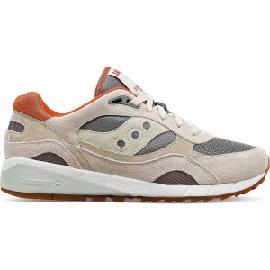 Men's Saucony Shadow 6000 Sneakers Beige / Grey | Australia S61789-X76