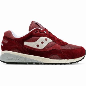 Men's Saucony Shadow 6000 Sneakers Burgundy | Australia S87054-P97