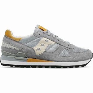 Men's Saucony Shadow Original Sneakers Grey / Brown | Australia S69835-K31