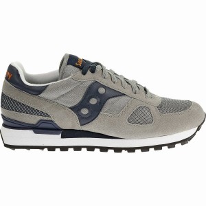 Men's Saucony Shadow Original Sneakers Grey / Navy | Australia S39748-L54